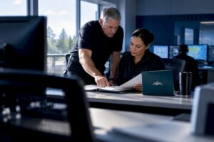 911 leaders reviewing accreditation readiness